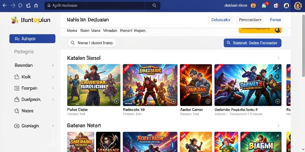 Tampilan utama HOKIGAME yang menarik dan user-friendly.