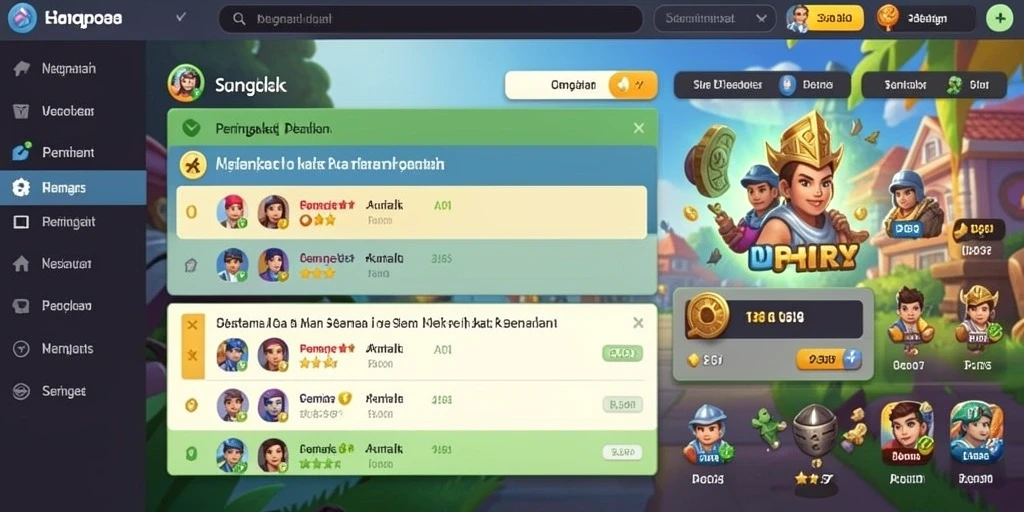 Tangkapan layar menampilkan karakter utama saat beraksi.