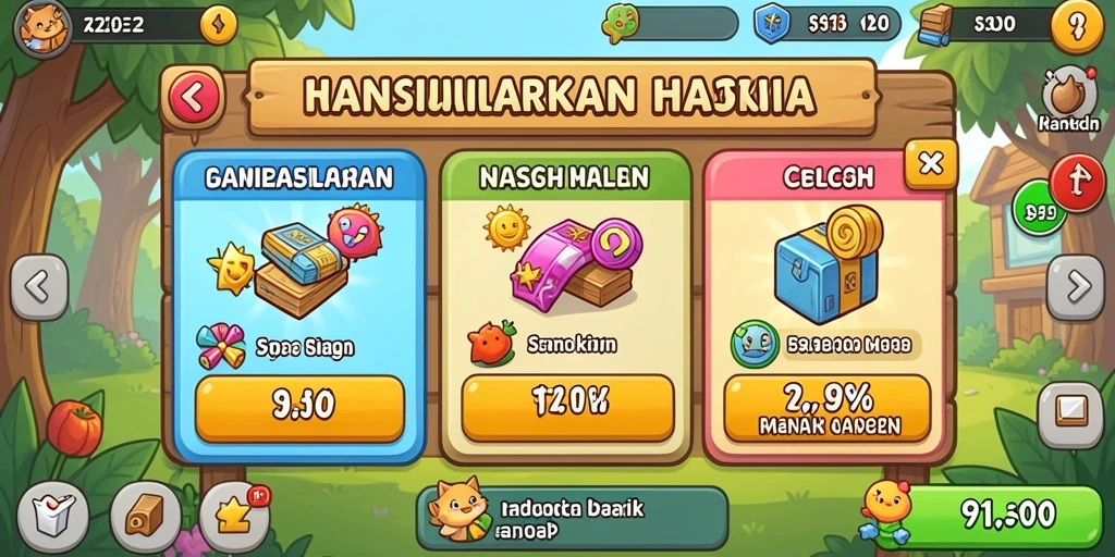 Tampilan antarmuka yang menawan dan mudah digunakan.