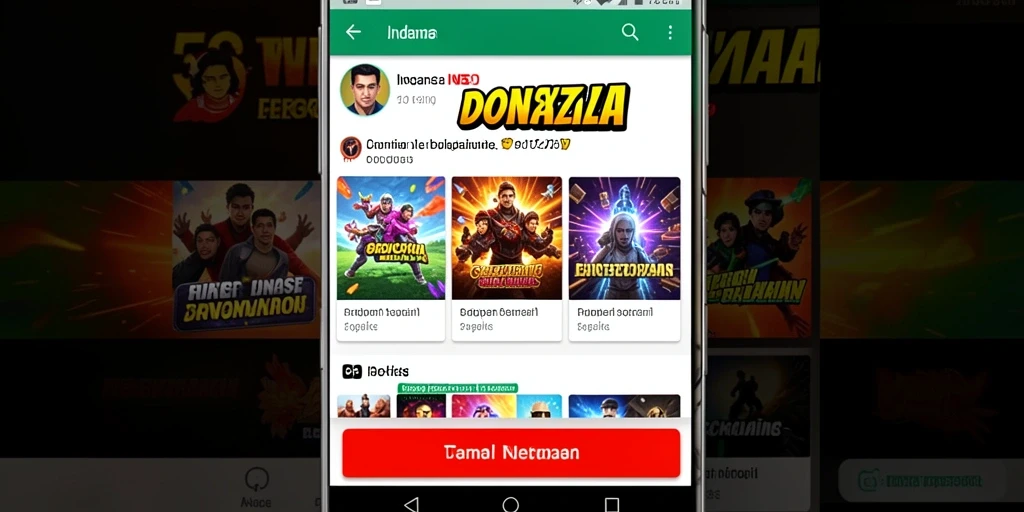 Tampilan antarmuka yang menarik dan sederhana.