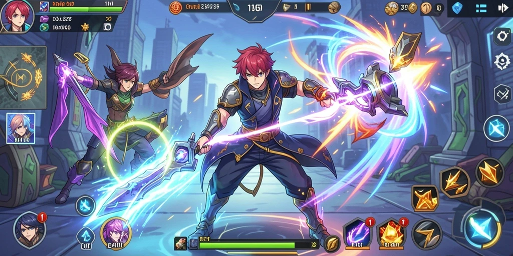Tampilan menarik dari permainan slot terbaru.