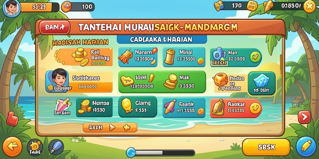 Tampilan antarmuka aplikasi yang modern dan user-friendly.