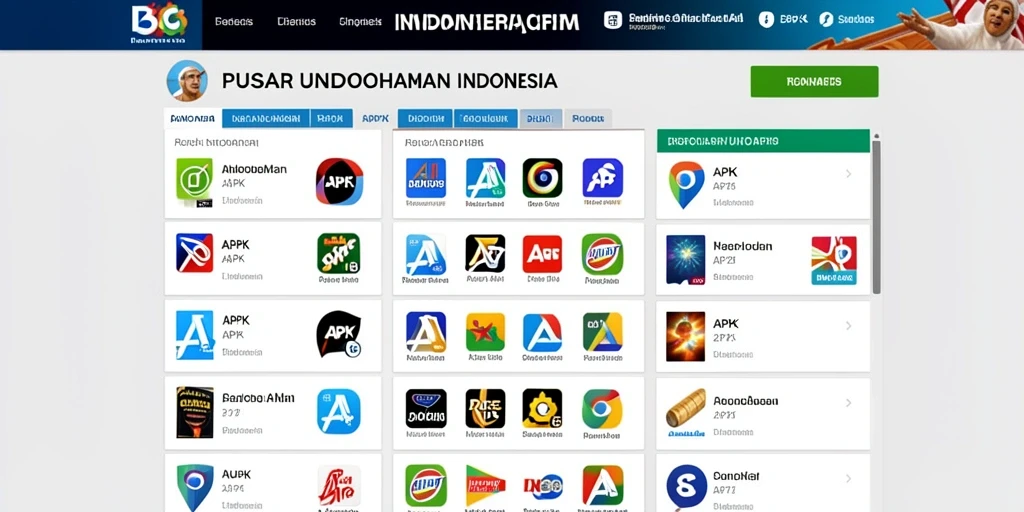 Tampilan antarmuka utama yang menarik dan mudah dinavigasi.
