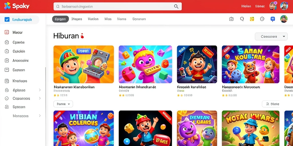 Tampilan antarmuka yang modern dan menarik.