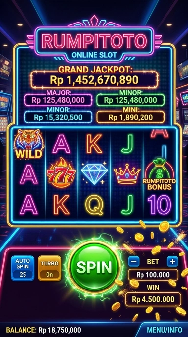 Cuplikan layar menu unduhan rumpitoto untuk perangkat Android